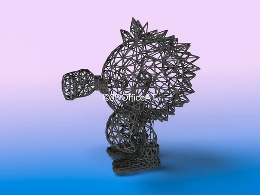 057 primeape pokémon wiremon figura 3d by 3dofficeat on 3d print model - Mito3D