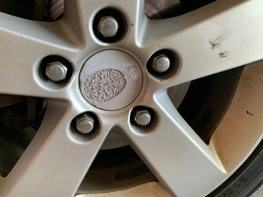06 honda civic hubcap - 3d by niftyfixits on thangs 3d print model - Mito3D