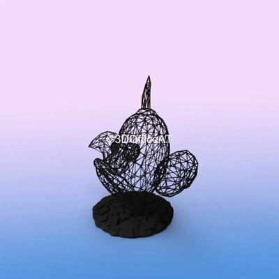 070 choradeira pokémon wiremon figura 3d by 3dofficeat on 3d print model - Mito3D