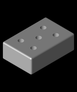 1-2-3 block 1 stl 3d model agggilli thangs 3d print model - Mito3D