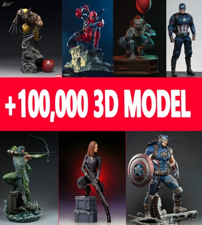 100000 models 3d - by heho3d on thangs 3d print model - Mito3D