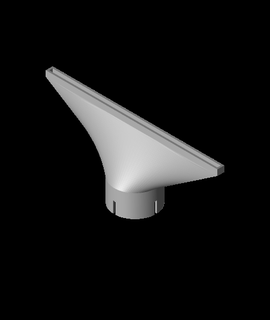 15cm souffleur turbine canal action froak air 3d modèle 3d print model - Mito3D
