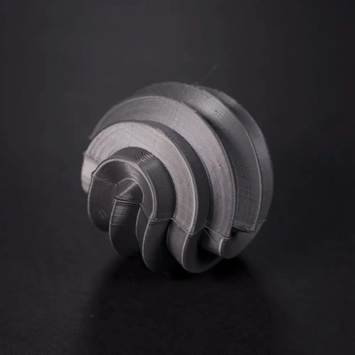 16 point sphérique 3d by balle rainuré rainures ondulé sphère globe satisfaisant bureau jouet objet 3d print model - Mito3D