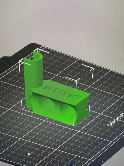 16mm grow tent clamp light fan holderstl - 3d by buds on thangs 3d print model - Mito3D