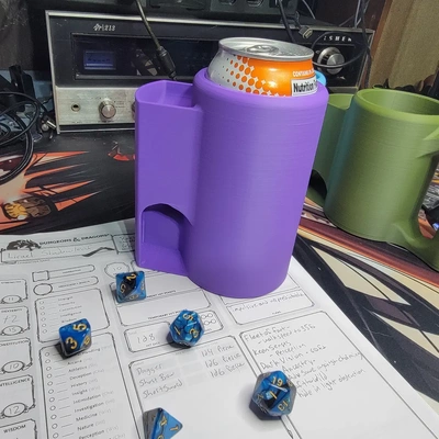 16oz dice tower can cup - 3d by glytch on thangs 3d print model - Mito3D