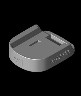 18v Makita bateria Ozito Einhell ferramenta 3d modelo 3d print model - Mito3D