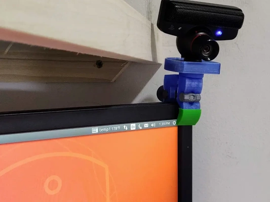 1 4 -20 & 3 8 -16 mount sony play station ps3 eye camera - 3d by johnu on thangs 3d print model - Mito3D