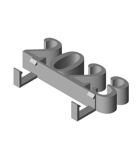 2023glasses modello 3D print model - Mito3D