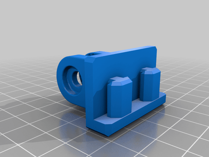 2060 2020 rail adapter - lord-of-candy 3d print model - Mito3D