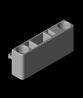20x20 rail tool holder 3d model lelus78 thangs 3d print model - Mito3D