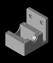 23x23 holes spacing block air 3d model thangs 3d print model - Mito3D