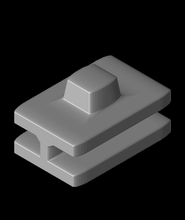 28mm calcul mur hclip planche pack 3d modèle 3d print model - Mito3D