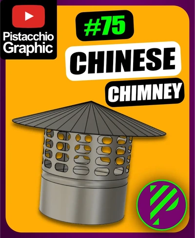 2 cinese camino 3d w pdf disegno fusion360 pistacchio grafico by pistacchiografico on grazie 3d print model - Mito3D