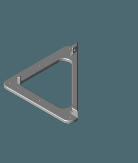 2x2 corner bracket - ash slash 3d print model - Mito3D