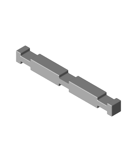 2x2 logstl astillado construye 3D print model - Mito3D