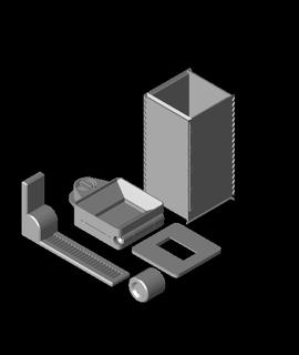 35mm film telefon tarayıcı v2stl cihazlar 3d print model - Mito3D