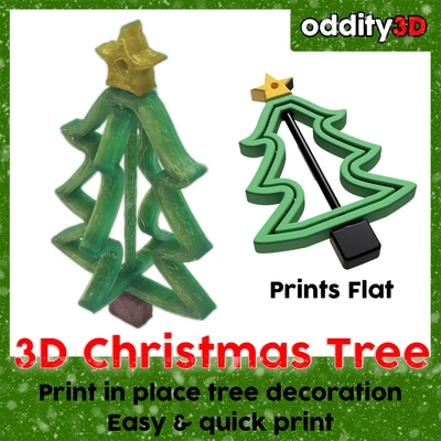 3d noel ağaç dekorasyon hızlı kolay yazdır in yer by gariplik teşekkürler 3d print model - Mito3D