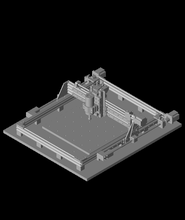 3d gedruckt cnc Router Modell Herr Hölle danke 3d print model - Mito3D