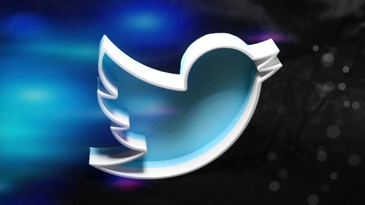 3d twitter logo tray - by s0urceduty on thangs 3d print model - Mito3D