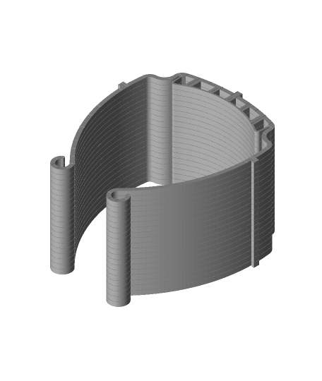 3dvfaceshield cara proteger perforado 3d modelo gracias 3D print model - Mito3D