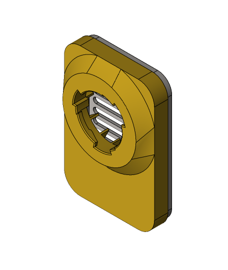 3m Respirator kompatibel Patrone Filter 3D print model - Mito3D