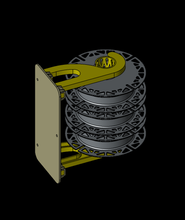 3mm cavo bobina parete montato 3d modello pxor grazie 3d print model - Mito3D