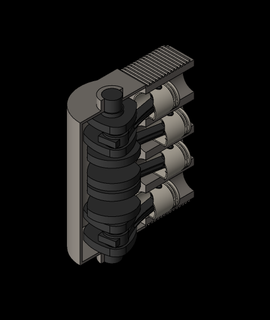 4 cylinder-engine 3d model ashuaman thangs 3d print model - Mito3D