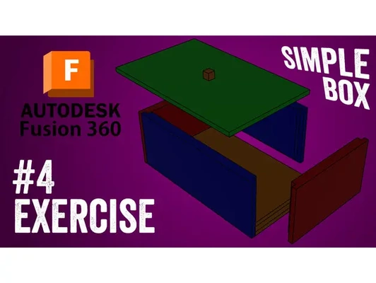 4 tutorial fusione 360 semplice scatola pistacchio grafico 3d by pistacchiografico on grazie 3d print model - Mito3D