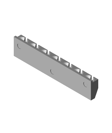 4mm banana cabo magnético suporte 3D print model - Mito3D