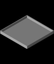 4x4 tile cobrir bainha botstl 3d modelo mcsdanf 3d print model - Mito3D