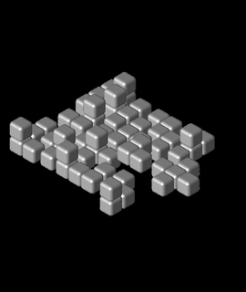 4x4 puzzle cubo bolgia scoiattolo arti divertimento 3d print model - Mito3D