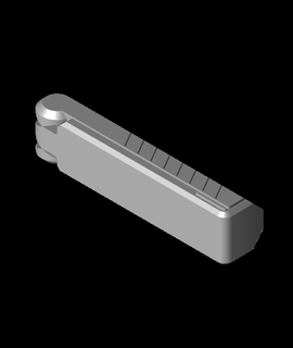 50mm closed seailing clip 3d model rean thangs 3d print model - Mito3D