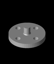 51mm 3d printed animatronic eye mechanism model thangs 3d print model - Mito3D