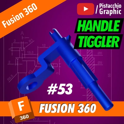 53 handle tiggler fusion 360 pistacchio graphic - 3d by pistacchiographic on thangs 3d print model - Mito3D