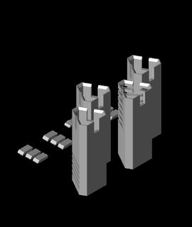 5th element binary clock mars Hobbies & Games 3d print model - Mito3D
