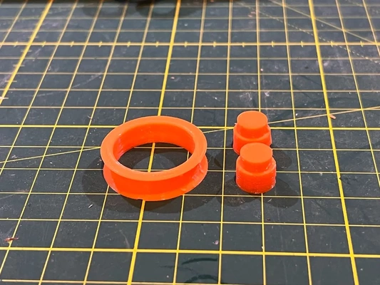 608zz ball bearing filament rollers spool v3 outer-housing 1 body1stl - 3d by jamestulip on thangs 3d print model - Mito3D