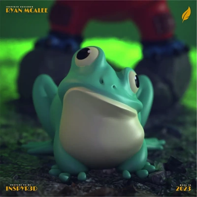 626's frog - 3d by pixelandplastic on thangs toy animal stitch 3d print model - Mito3D