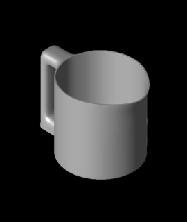 6 copo jarro colher bomba 3d print model - Mito3D