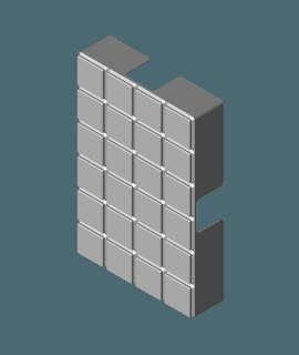 6 x9 bloco anotações suporte gridfinity bin 6x4x6stl danielvanhorn 3d print model - Mito3D