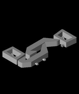6mm pegboard cleat hook makertales Hobbies & Games 3d print model - Mito3D