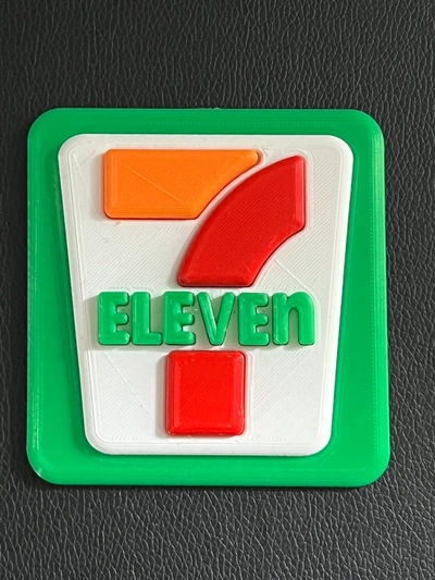 7-11 sign - 3d by asseenon on thangs 3d print model - Mito3D