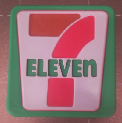 7-11 sign coaster - 3d by daddywazzy thecreator on thangs 3d print model - Mito3D
