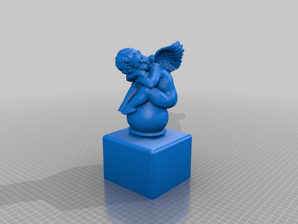 75 95 mm angel post tops - scoobypez 3d print model - Mito3D