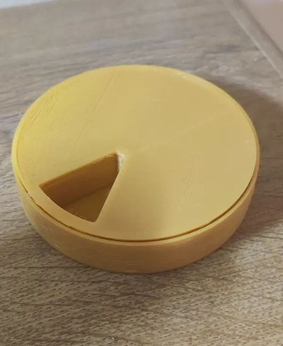 7 day sealable pill box easy print no supports or tools required - 3d by oddity on thangs 3d print model - Mito3D