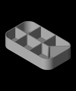 7 segment divider - altoids tin daily 3d model thangs 3d print model - Mito3D