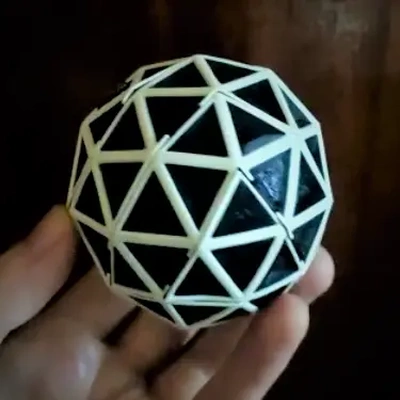 80-faced icosphere - 3d by mireplica on thangs 3d print model - Mito3D
