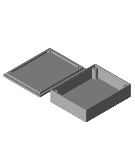 80x100mm projet boîte 3d modèle kr4dio 3D print model - Mito3D