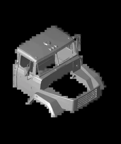 8 cab bodystl - 3d by night on thangs 3d print model - Mito3D