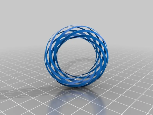 8 foldet closed moebius helix - 3d by syzguru11 on thangs 3d print model - Mito3D