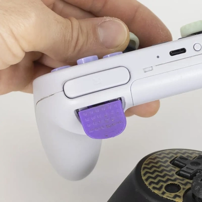 8bitdo sn30 pro+ replacement triggers - 3d by on thangs sn30+ sn 30+ 30 + 8 bit do game controller trigger button fix diy mod repair 3d print model - Mito3D